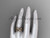 Amazing Flower and Leaf Wedding Band , 14kt Rose Gold Nature Themed Ring ADLR188G