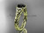 14kt yellow gold celtic rope engagement ring with a Black Diamond center stone RPCT9108 14kt yellow gold celtic rope engagement ring with a Black Diamond center stone RPCT9108