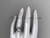 14kt white gold celtic trinity twisted rope wedding ring RPCT9320