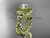 14kt yellow gold celtic trinity twisted rope wedding ring with a "Forever One" Moissanite center stone RPCT9320 14kt yellow gold celtic trinity twisted rope wedding ring with a "Forever One" Moissanite center stone RPCT9320