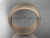 Traditional Wedding Band, 14kt Rose Matte Finish Gold 9mm Wide Band WB50109G Traditional Wedding Band, 14kt Rose Matte Finish Gold 9mm Wide Band WB50109G