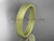 matte finish 14k yellow gold 4mm  comfort fit ring WB50204G