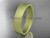 matte finish 14k yellow gold 5mm  comfort fit ring WB50205G