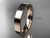 14k rose gold plain 4mm wide wedding band WB50304G 14k rose gold plain 4mm wide wedding band WB50304G