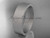 Platinum matte finish comfort fit wedding band 6mm WB50306G