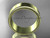 14k yellow gold Milgrain 8mm wide wedding band WB50408G