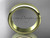 14k yellow matte finish gold plain 5mm wide engagement rings for men WB50705G