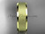 14k yellow matte finish gold plain 7mm wide engagement rings for men WB50707G 14k yellow matte finish gold plain 7mm wide engagement rings for men WB50707G