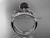 Platinum Tahitian Black Pearl Flower and Leaf Engagement Set ABP70S Platinum Tahitian Black Pearl Flower and Leaf Engagement Set ABP70S
