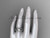Platinum Pearl Flower and Leaf Engagement Set AP70S