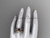 14k rose gold diamond round black cultured pearl leaf wedding set ABP59S