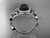 Halo Black Pearl Wedding Rings Celtic Trinity Knot Diamond Platinum Engagement Ring CTBP7300 Halo Black Pearl Wedding Rings Celtic Trinity Knot Diamond Platinum Engagement Ring CTBP7300