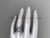 Double Band Engagement Rings Celtic Engagement Rings for Women Platinum Diamond Celtic Bridal Set CT7326S