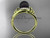 Irish Black Cultured Pearl Engagement Rings 14kt Yellow Gold Diamond Celtic Trinity Knot Wedding Ring CTBP7317