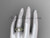 Pearl Double Rings Wedding Set 14kt Yellow Gold Diamond Leaf Engagement Ring AP317S