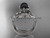Black Pearl Bridal Set 14kt White Gold Diamond Leaf and Flower Engagement Ring ABP240S Black Pearl Bridal Set 14kt White Gold Diamond Leaf and Flower Engagement Ring ABP240S