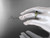 Black Pearl Bridal Ring 14kt Yellow Gold Diamond Leaf and Flower Engagement Ring ABP240