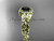 Butterfly Engagement Ring 14kt Yellow Gold Black Diamond Wedding Ring ADLR525