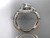 Gorgeous Heart Wedding Ring, 14kt Rose Gold Timeless Moissanite Engagement Ring ADLR318 Gorgeous Heart Wedding Ring, 14kt Rose Gold Timeless Moissanite Engagement Ring ADLR318