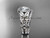 Unique Moissanite Butterfly Ring Sets 14kt white gold diamond Flower Ring ADLR524S