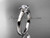 Vintage Engagement Rings 14kt White Gold Beautiful Wedding Ring VD10016