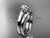 Beautiful Engagement Rings 14kt White Gold Wedding Ring Set VD10016S