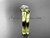 Beautiful Engagement Rings 14kt Yellow Gold Wedding Ring Set VD10016S