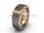 8mm men's Celtic wedding band, 14k rose gold ring