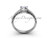 Solitaire White Gold Wedding Ring SGT626