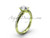 Women's Wedding Rings, 14k Yellow Gold Unique Proposal Ring SGT626 Women's Wedding Rings, 14k Yellow Gold Unique Proposal Ring SGT626