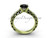 Modern & Gorgeous Rings, Black Diamond Wedding Ring, Yellow Gold Luxury Ring SGT629