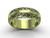 Unusual Bridal Rings, 7.0 mm 14k Yellow Gold Wedding Band,  Anniversary Band SGT642G