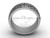 Unusual Cool Wedding Ring Bands - 14k White Matte Gold 8.35 mm wide Bridal Ring SGT649G