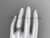 14Kt White Gold Vine Wedding Band ADLR535G