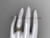 Modern Leaf and Vine Wedding Band, 14kt Rose Gold Bridal Ring ADLR547B