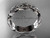 Irish Triquetra Wedding Band, Celtic Bridal Ring, Platinum Marriage Ring CT7581G Irish Triquetra Wedding Band, Celtic Bridal Ring, Platinum Marriage Ring CT7581G