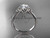 platinum celtic trinity knot wedding ring, engagement ring CT7154