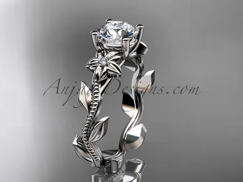 Diamond Halo Engagement Ring - KPR775 – Jack Kelége | Diamond Engagement  Rings, Wedding Rings, and Fine Jewelry