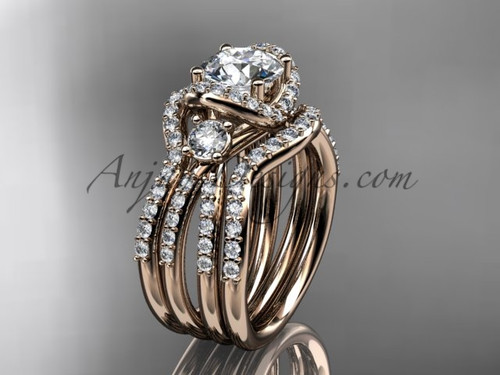 Morganite Heart Engagement Ring - Rose Gold, White Gold & More – deBebians