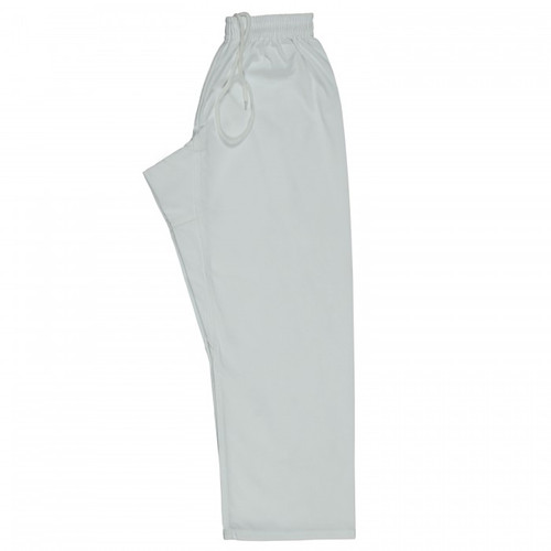 White karate pants - 8.5 oz fabric.