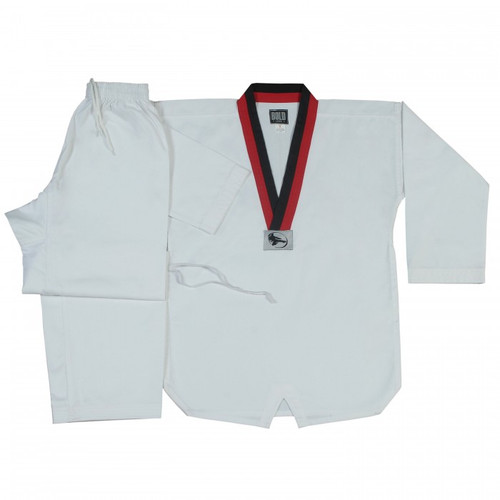 Poom taekwondo uniform.