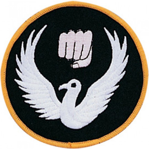 Fist & Dove martial arts patch.