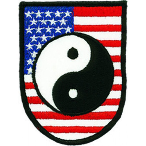 Tai Chi USA Flag patch.