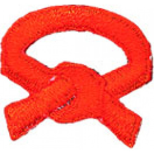 Orange Tiny Belt patch.