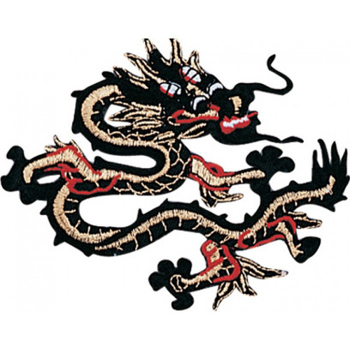 Black and Red Dragon patch.