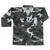 V-neck karate top in white camo.