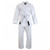 White pearl weave jiu-jitsu uniform with white belt.