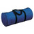 Round martial arts gear bag in blue.