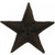 1" brown Star patch.