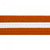 Orange karate belt with white stripe.